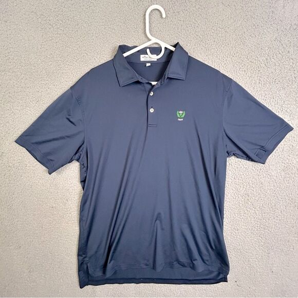 Peter Millar Men's Navy Polo Shirt size L - Picture 1 of 9